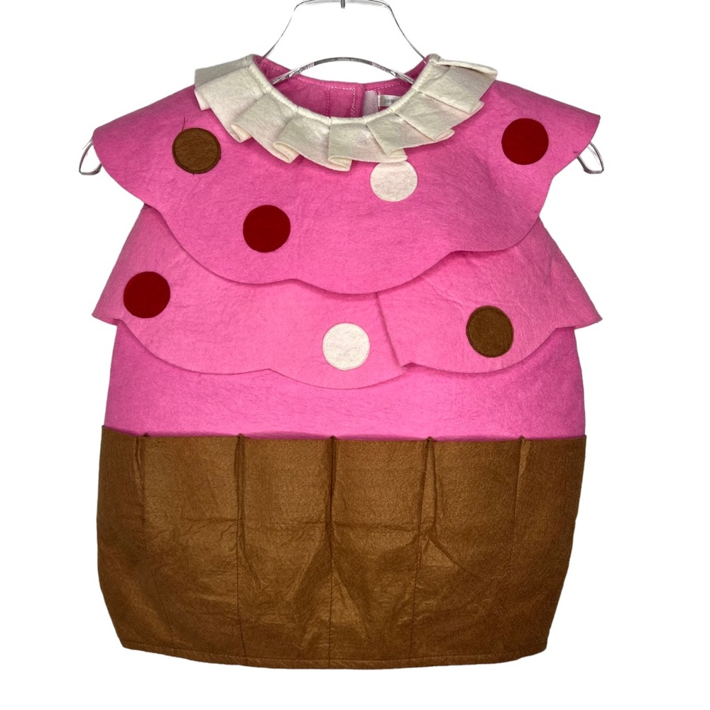 Pottery Barn Kids Pink Sprinkle Cupcake Costume 12-24 Months